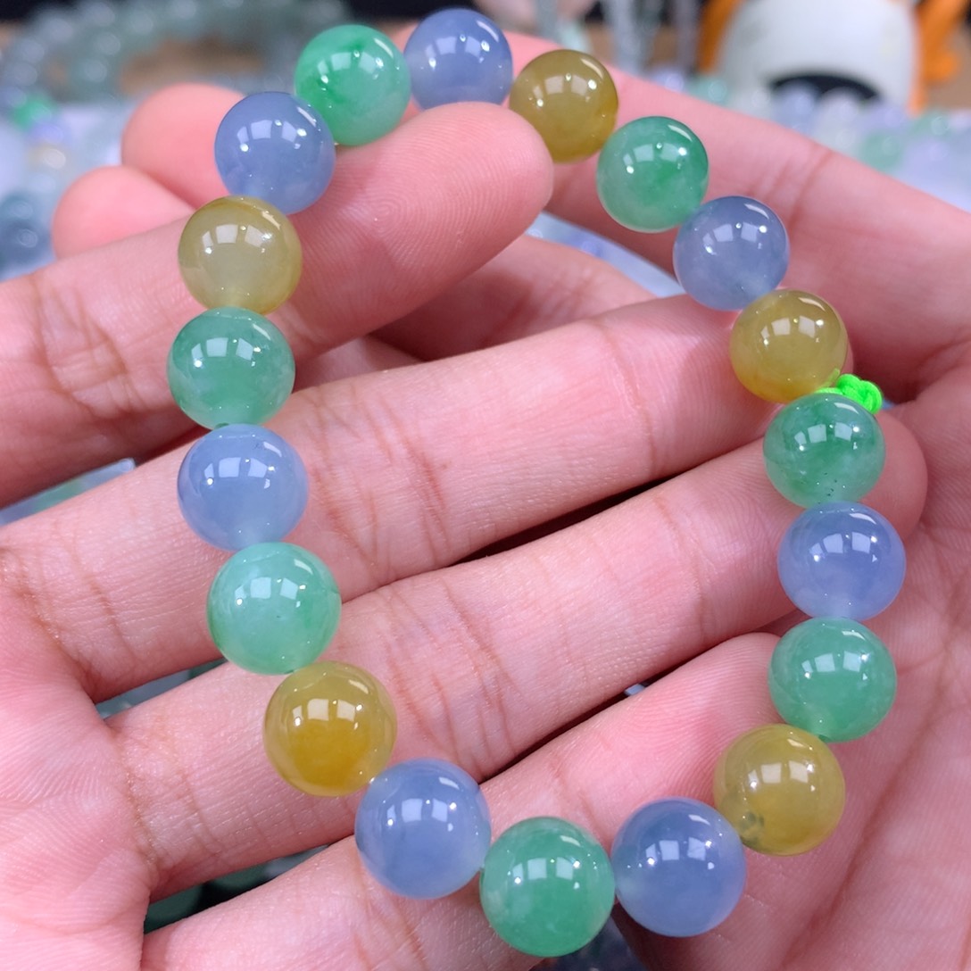 翡翠手链未镶嵌翡翠