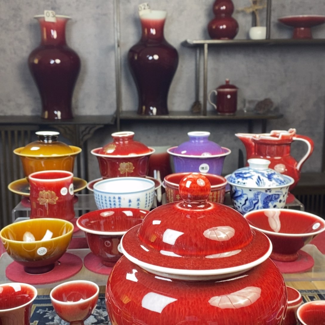 【闪购商品】景德镇名陶坊原矿郎红