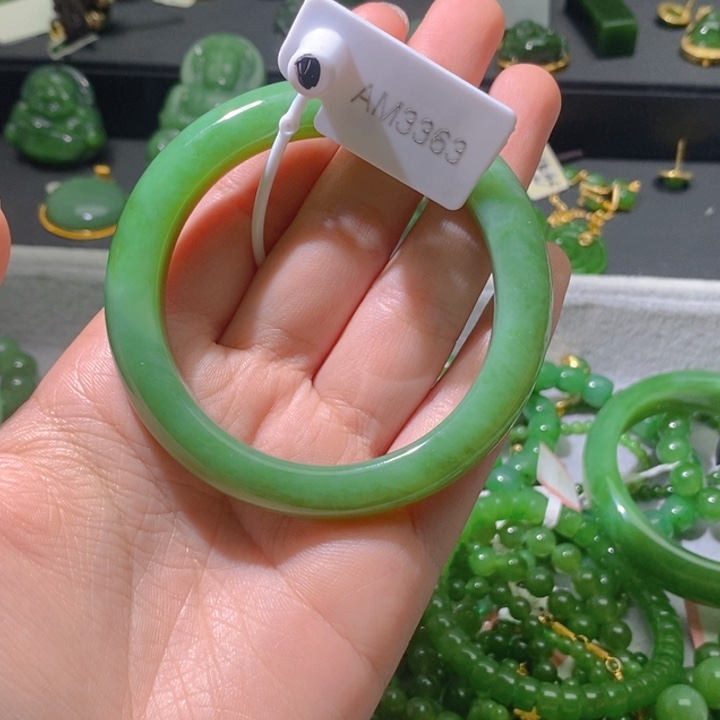 和田玉（碧玉）未镶嵌手串