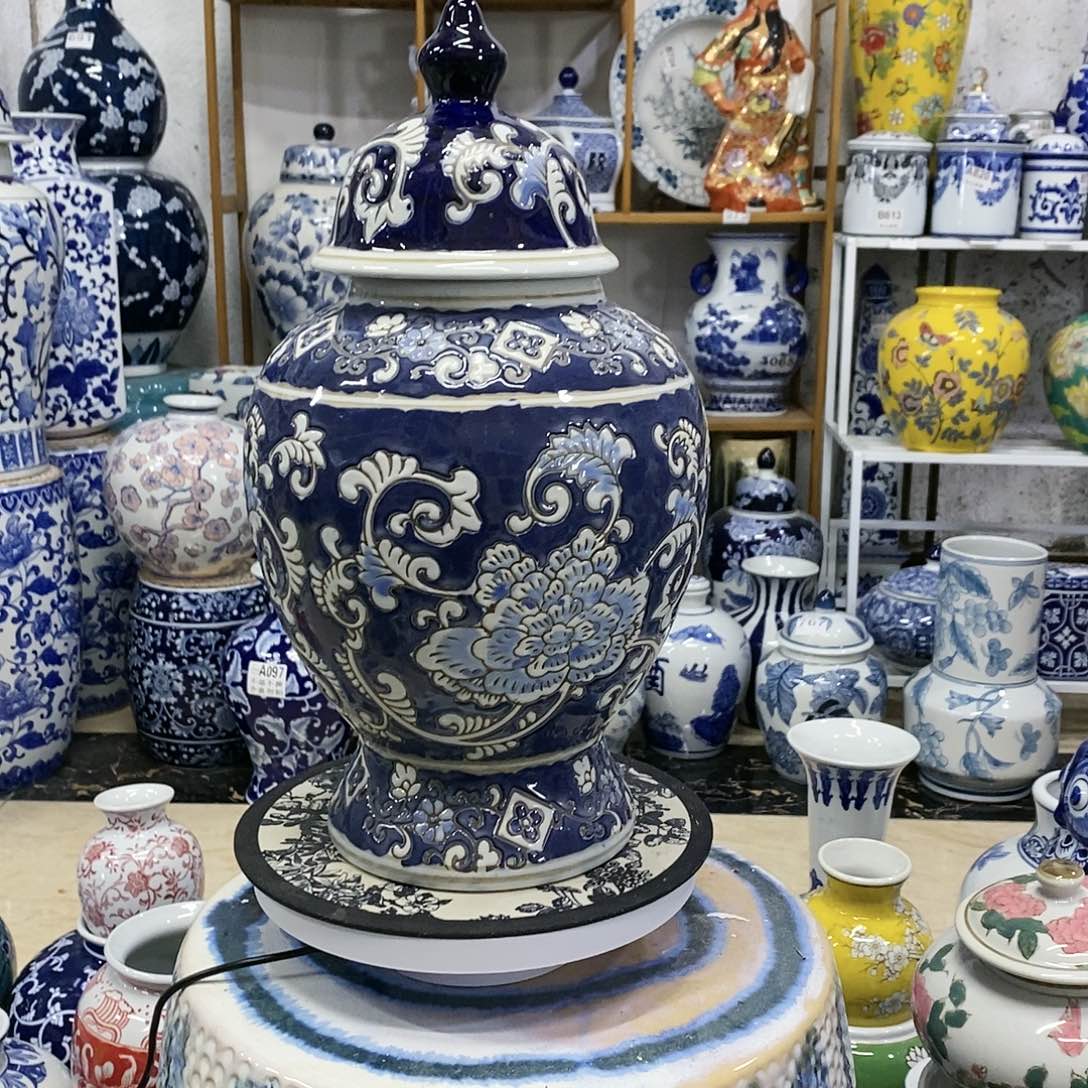 【闪购商品】摆件复古将军罐…………………………