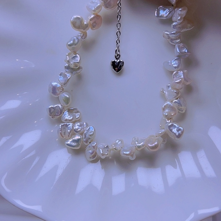 淡水珍珠手绳合金