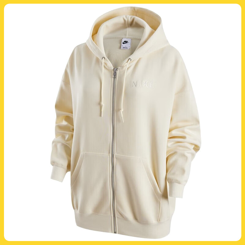 NIKE耐克女子AS W NSW FLC OS FZ DK GCEL外套HF0422-113