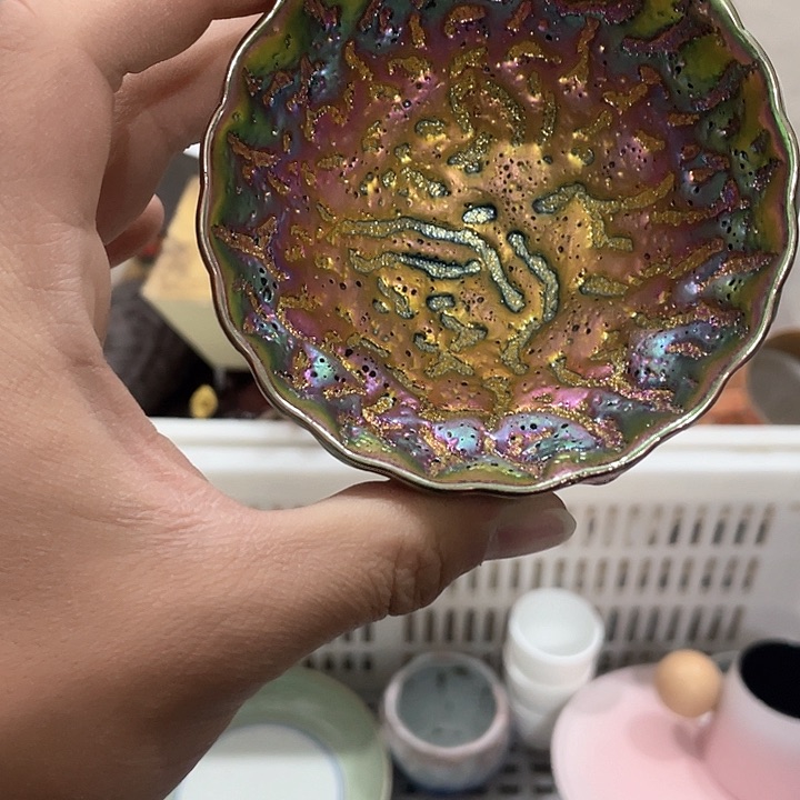 陶瓷茶具全部默认微瑕处理不影响使用完美主义者慎拍！