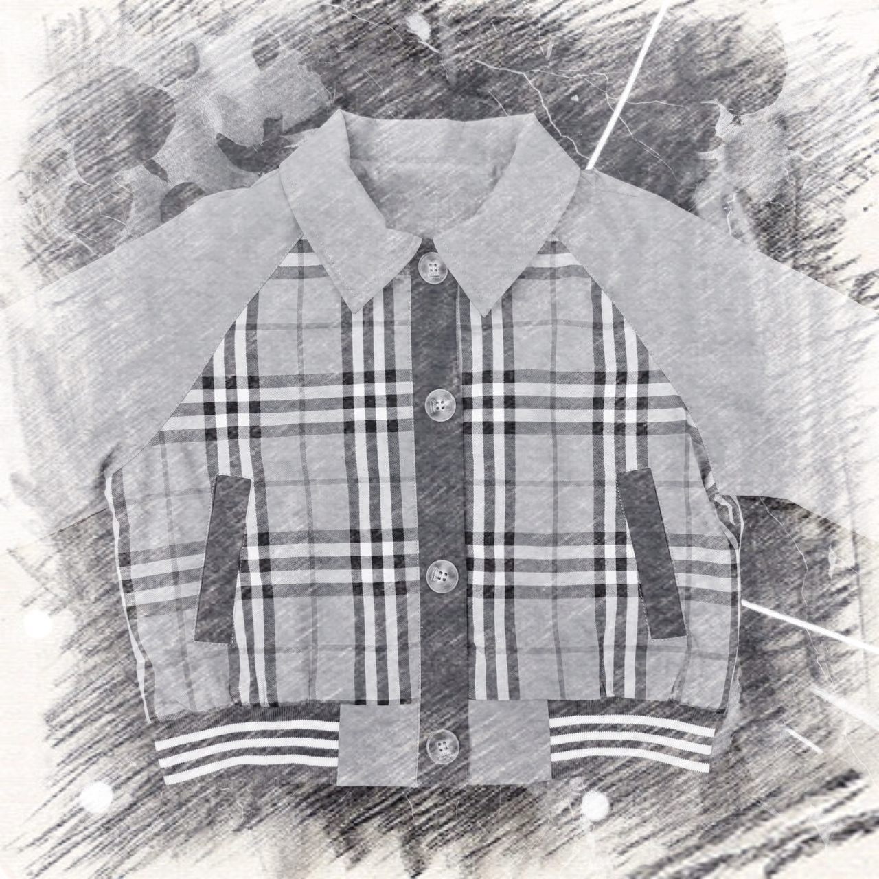 66178新款春秋季时尚男女宝韩版翻领夹克外套