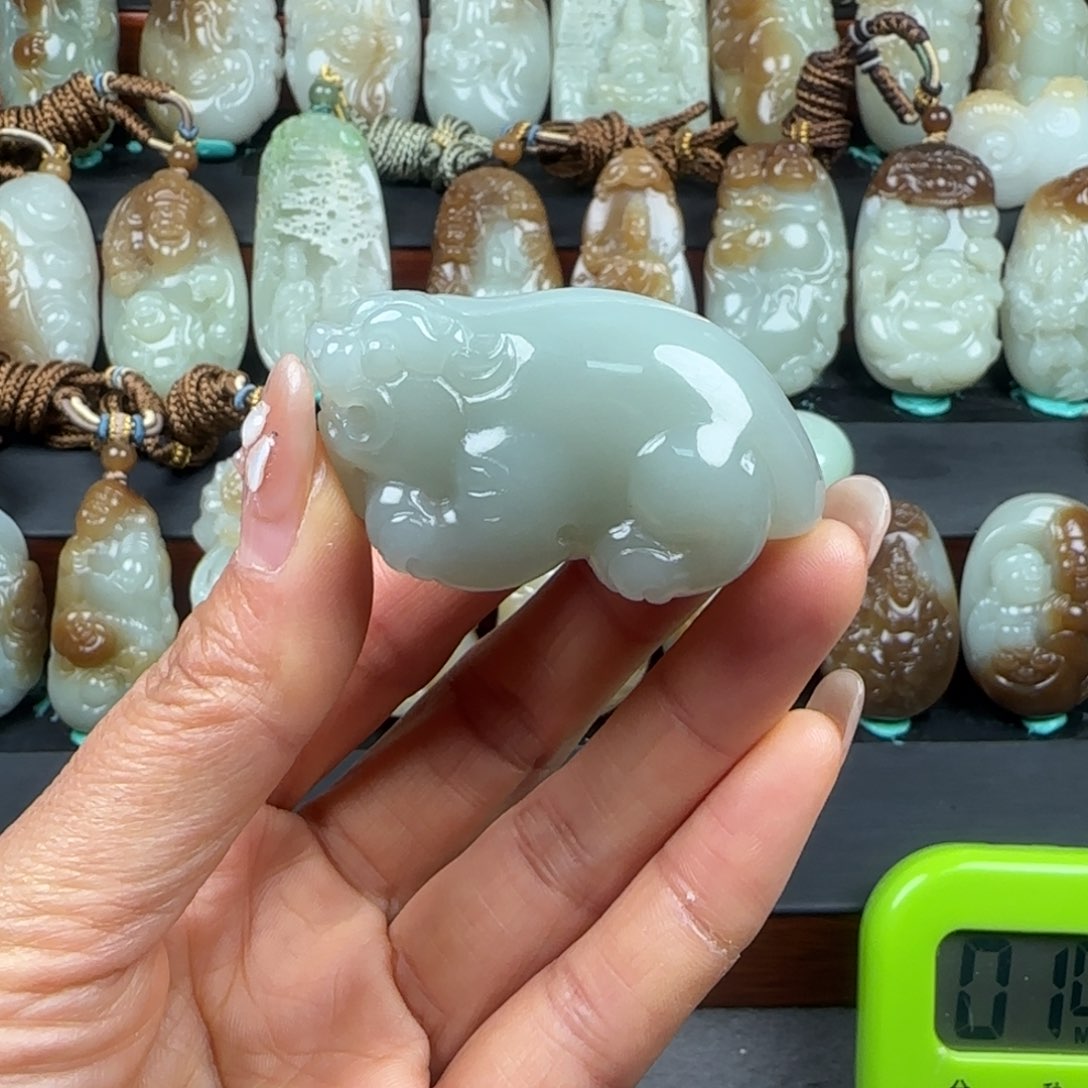 和田玉挂件未镶嵌凌*奇