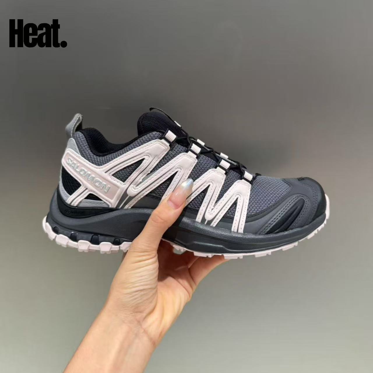SALOMON/萨洛蒙XA PRO 3D 徒步运动户外潮流跑步鞋 灰粉色 491841