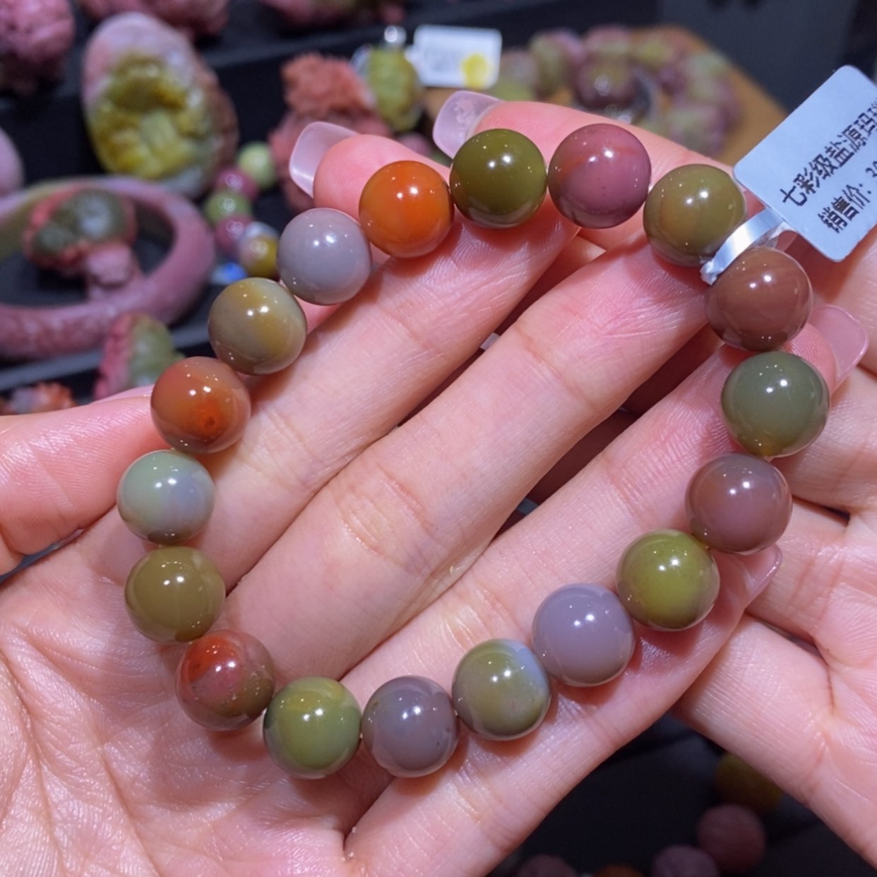 【闪购商品】玛瑙/玉髓手串未镶嵌盐源玛瑙