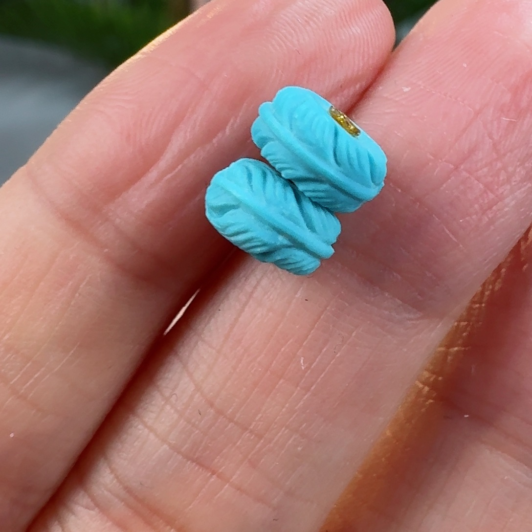 绿松石珠宝奇石未镶嵌