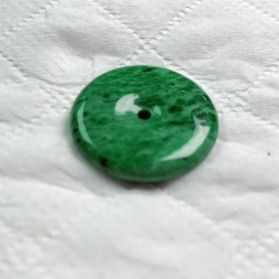 翡翠颈饰未镶嵌吊坠