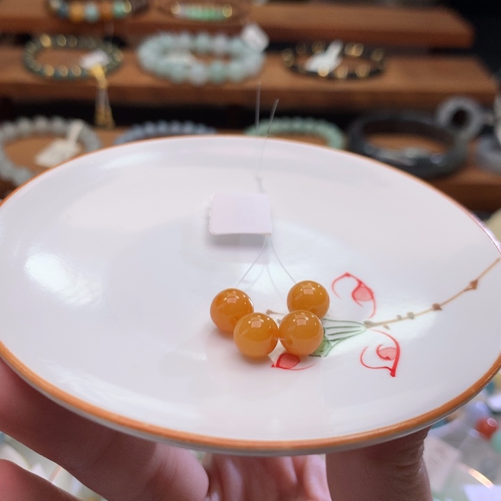 翡翠未镶嵌手链翡翠d34卡7.4