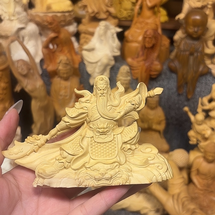 黄杨木黄杨木瑕疵关公