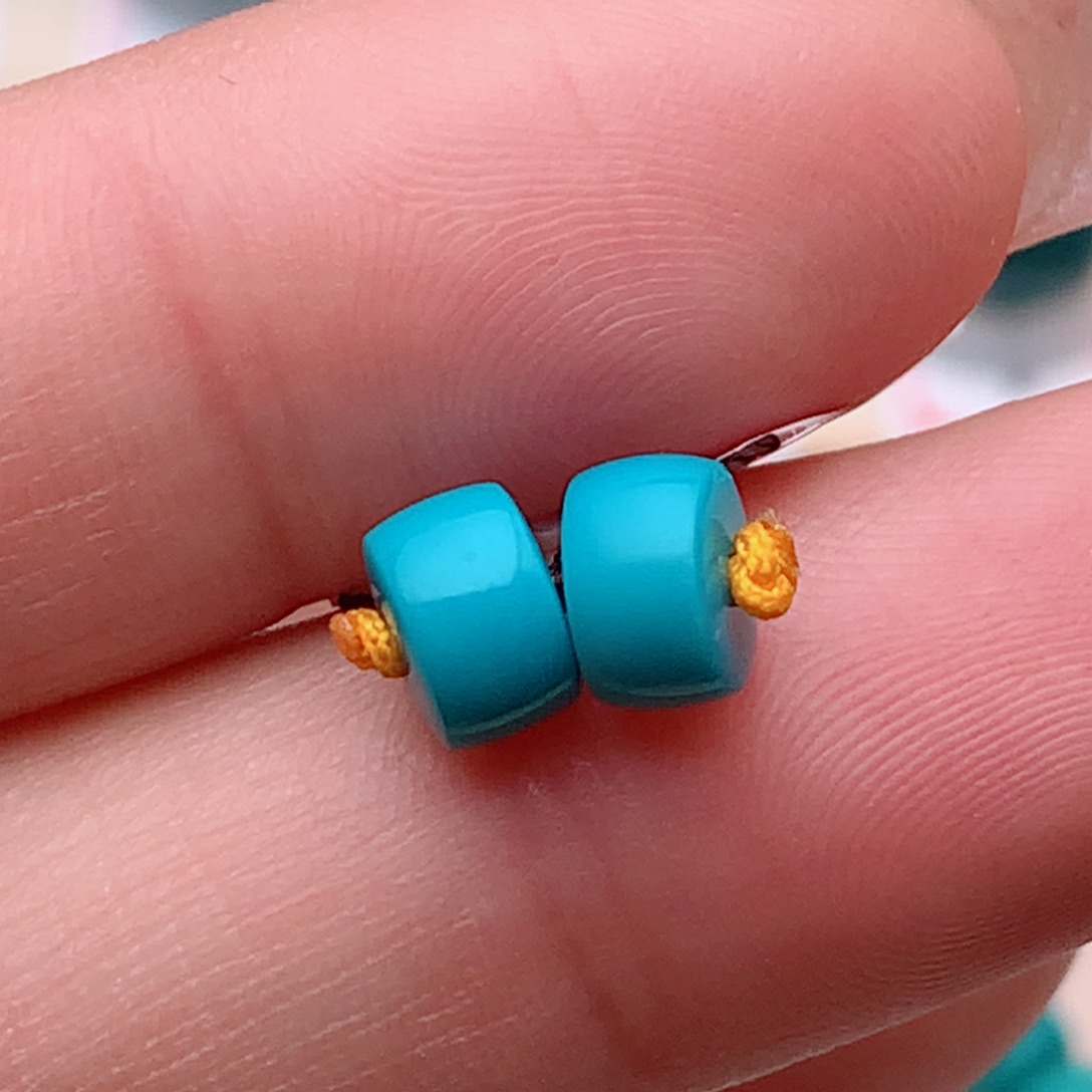 绿松石直径6.3未镶嵌