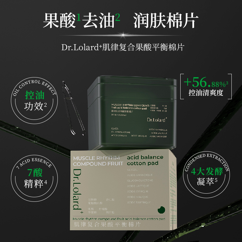 【洋葱片】Dr.Lolard﹢肌律复合果酸平衡棉片
