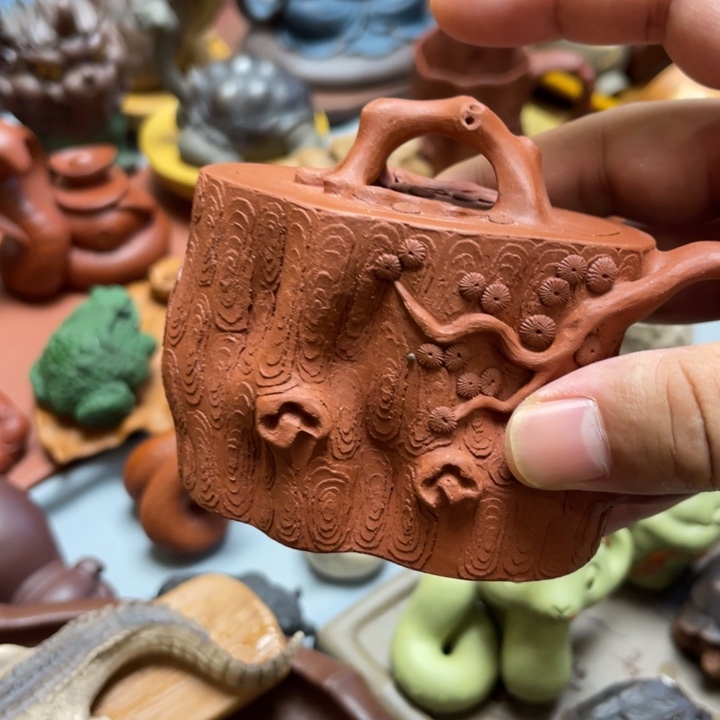 ****见紫砂茶宠紫砂瑕疵