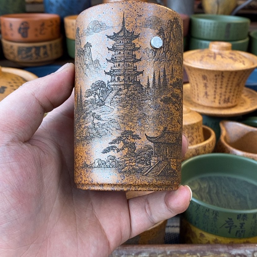 【闪购商品】紫砂杯子宜兴全手工紫砂杯