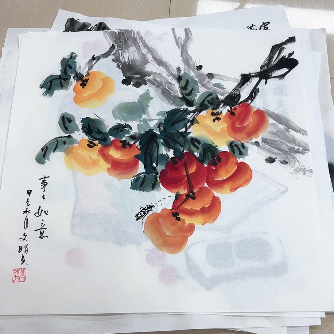 国画精品国画作品