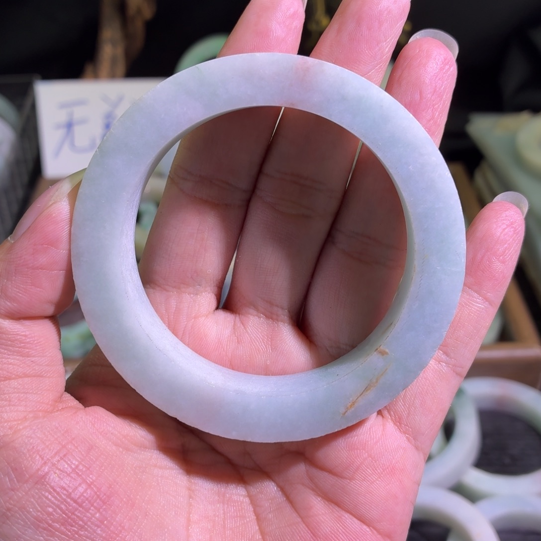 定制翡翠未镶嵌缅甸翡翠A货手镯毛胚定制