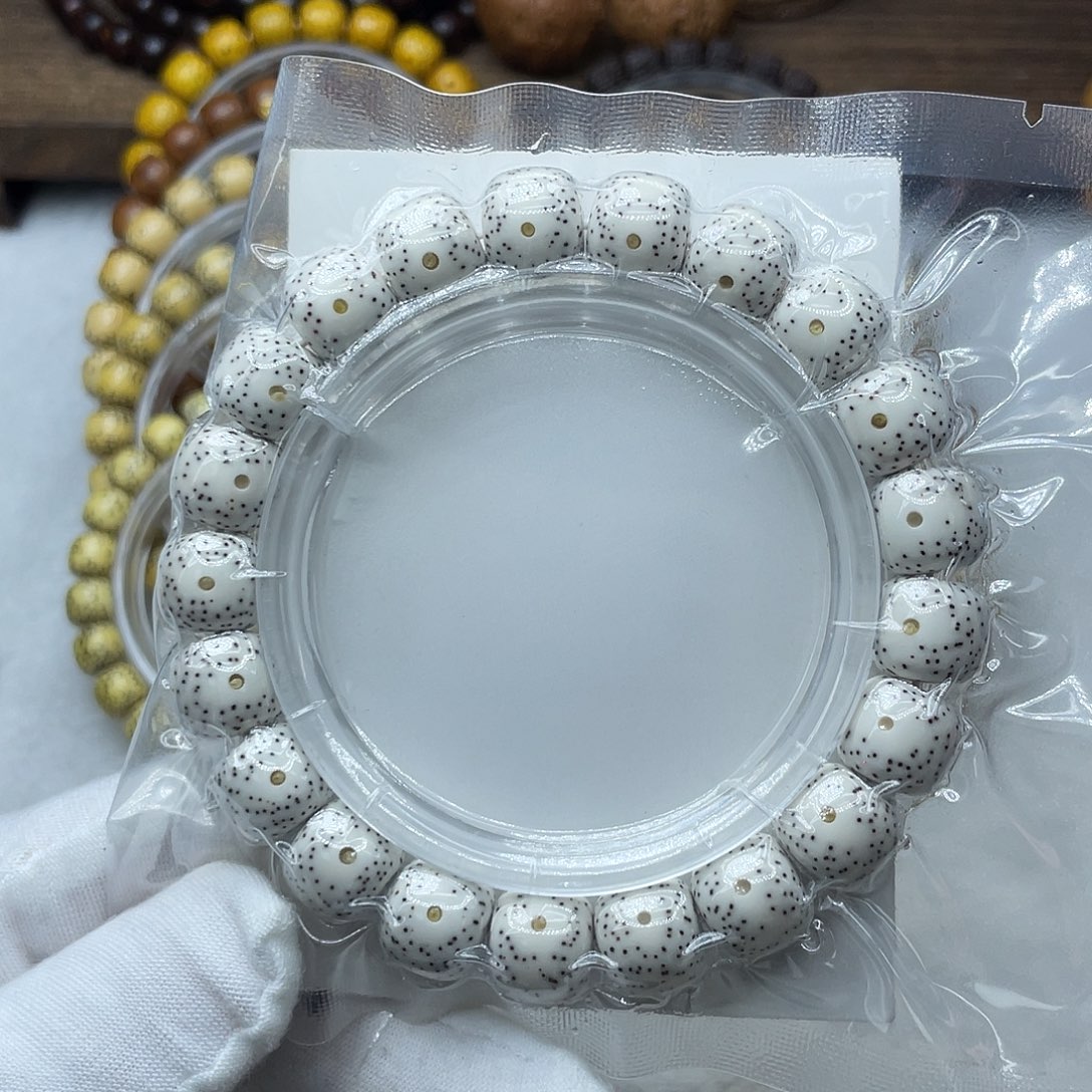 手串星月菩提原生态11.5✖️10.5月留白针尖星