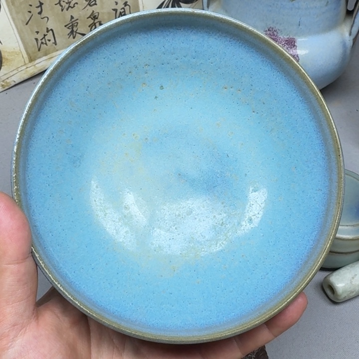 西***雁摆件陶瓷。           