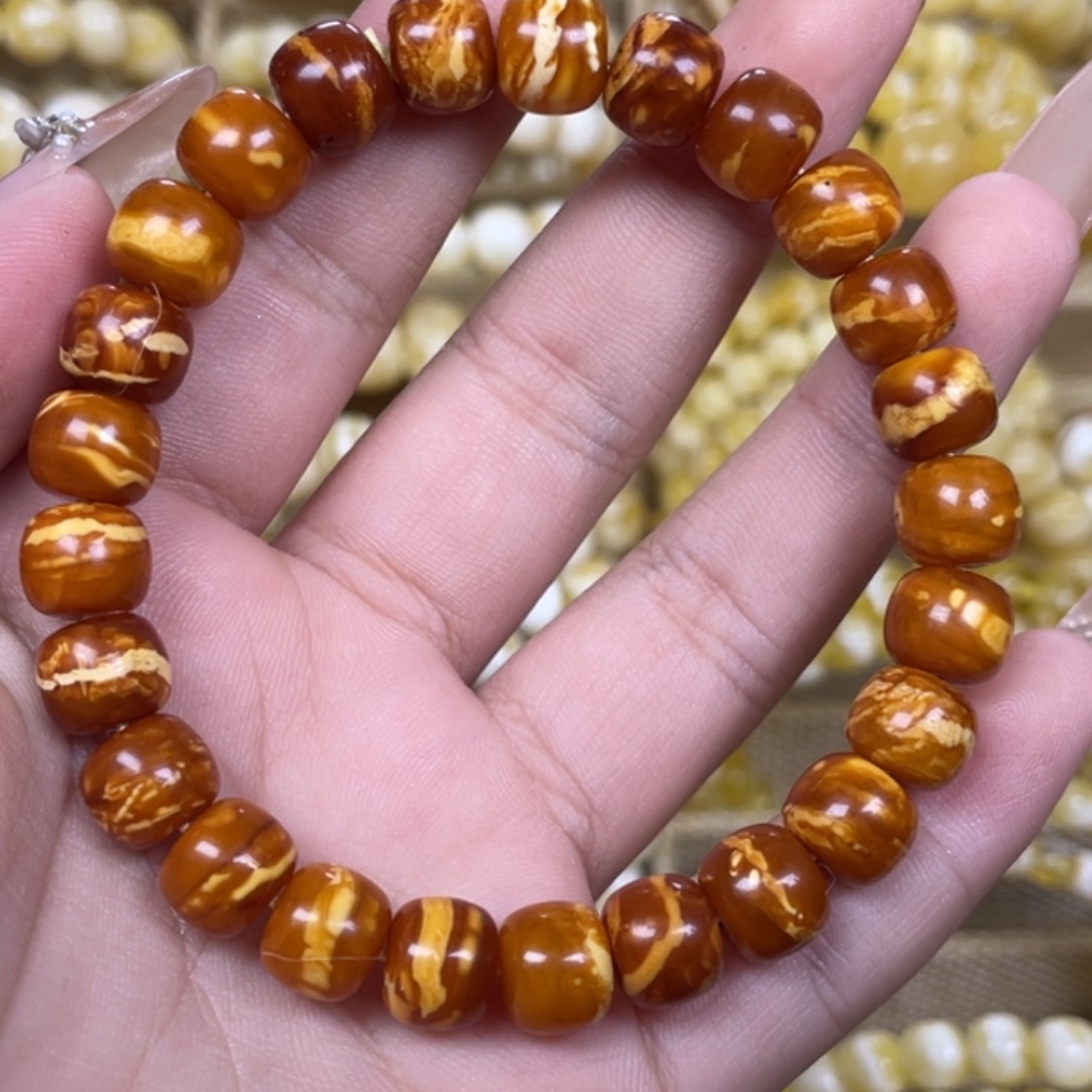手绳琥珀未镶嵌9m