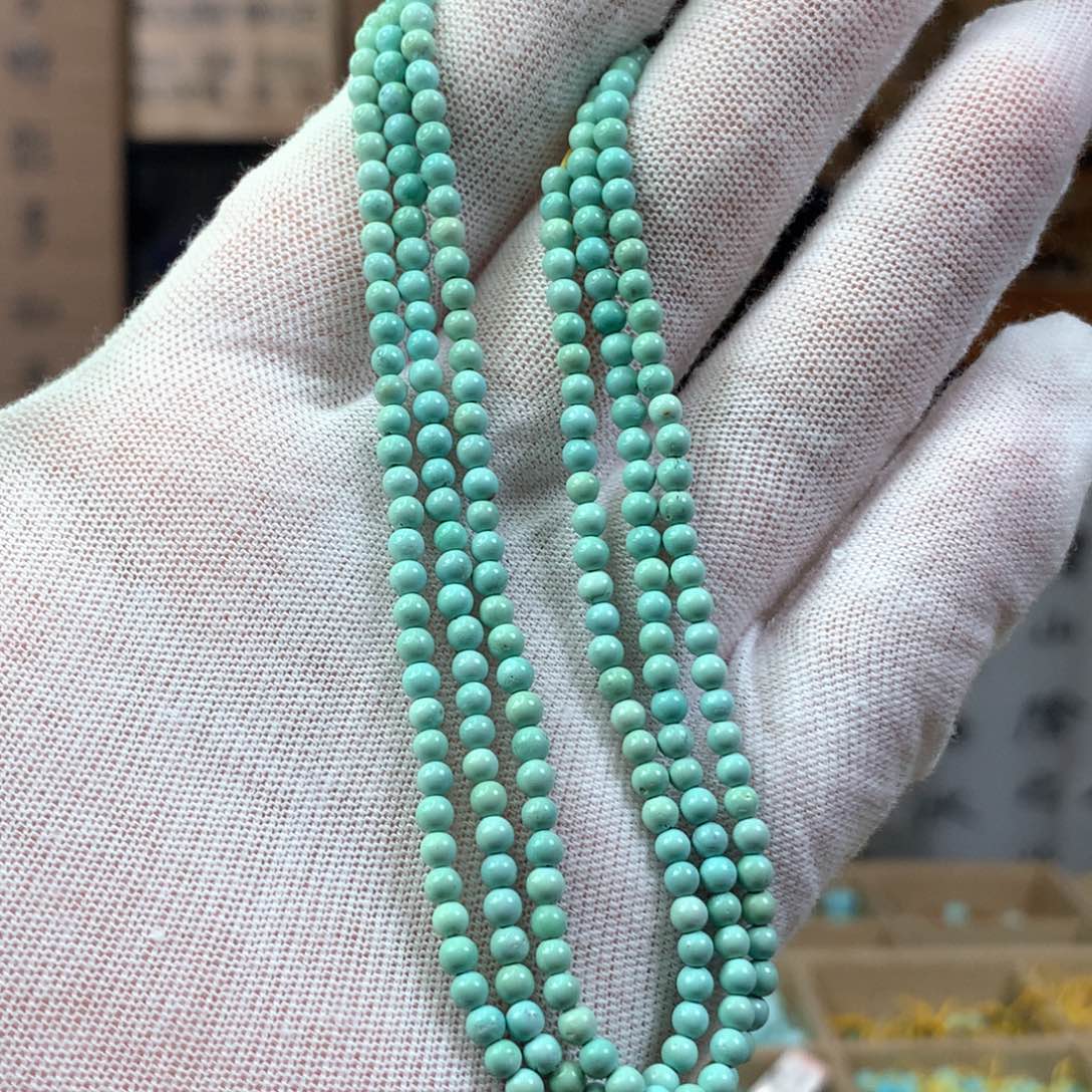 绿松石未镶嵌挂件