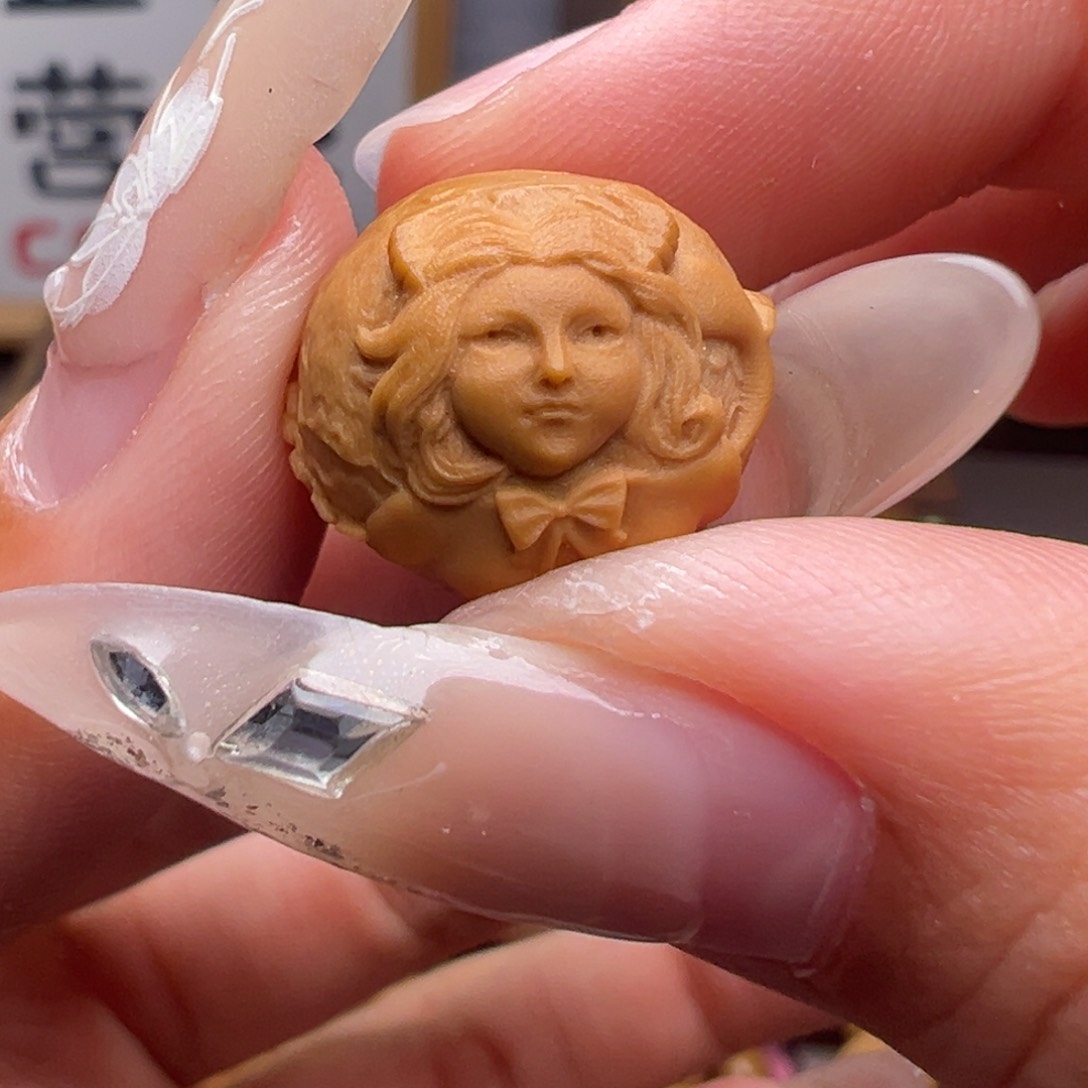 文玩核桃把件16➕尺寸恶魔美女全品有正常封口线