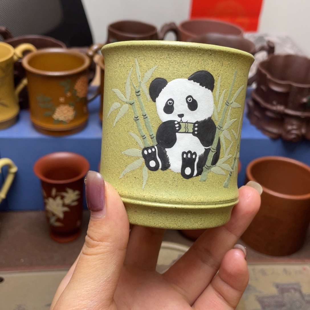 紫砂茶杯紫砂主人杯