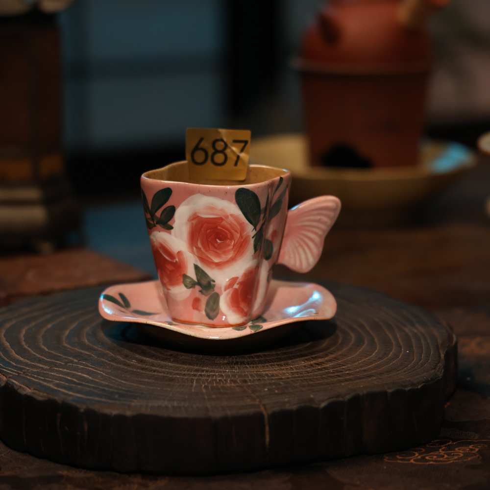 687景德镇高温釉下彩绘设计师款式