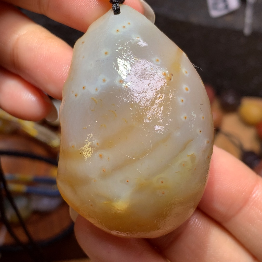 未镶嵌玛瑙/玉髓珠宝半成品