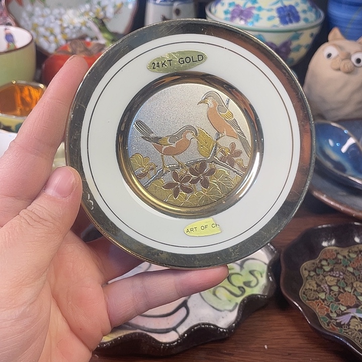 瓷片老货脱金30包邮默认微瑕