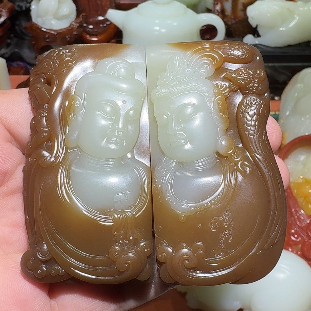 未镶嵌和田玉把件