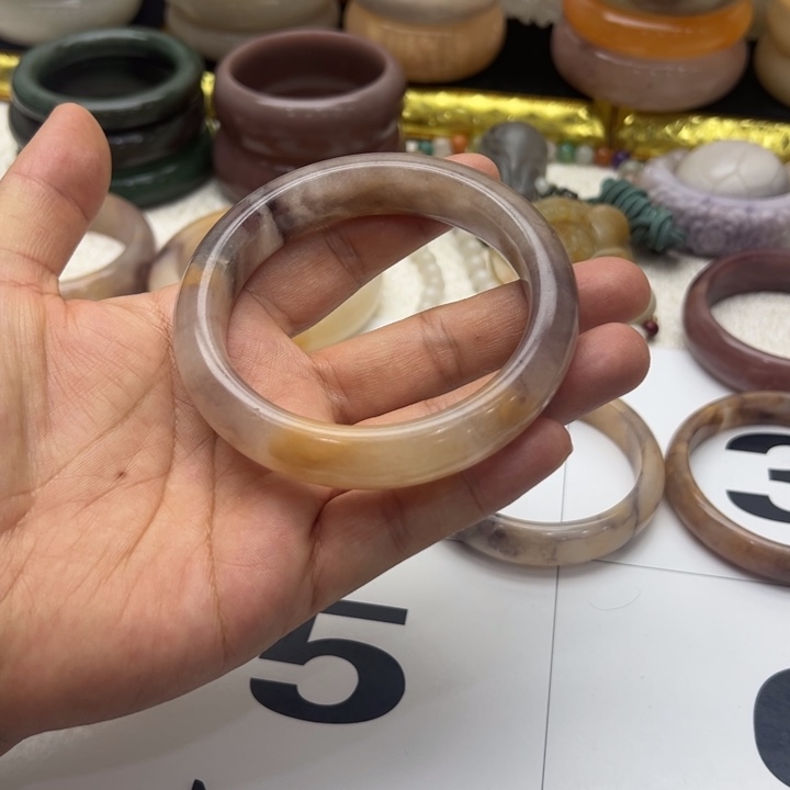 石英岩玉合金手镯