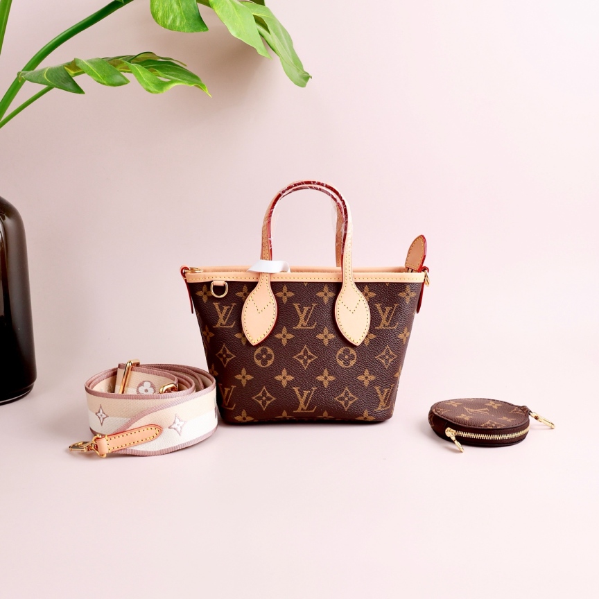 99新 LouisVuitton/路易威登 NF BB/单肩包/3517