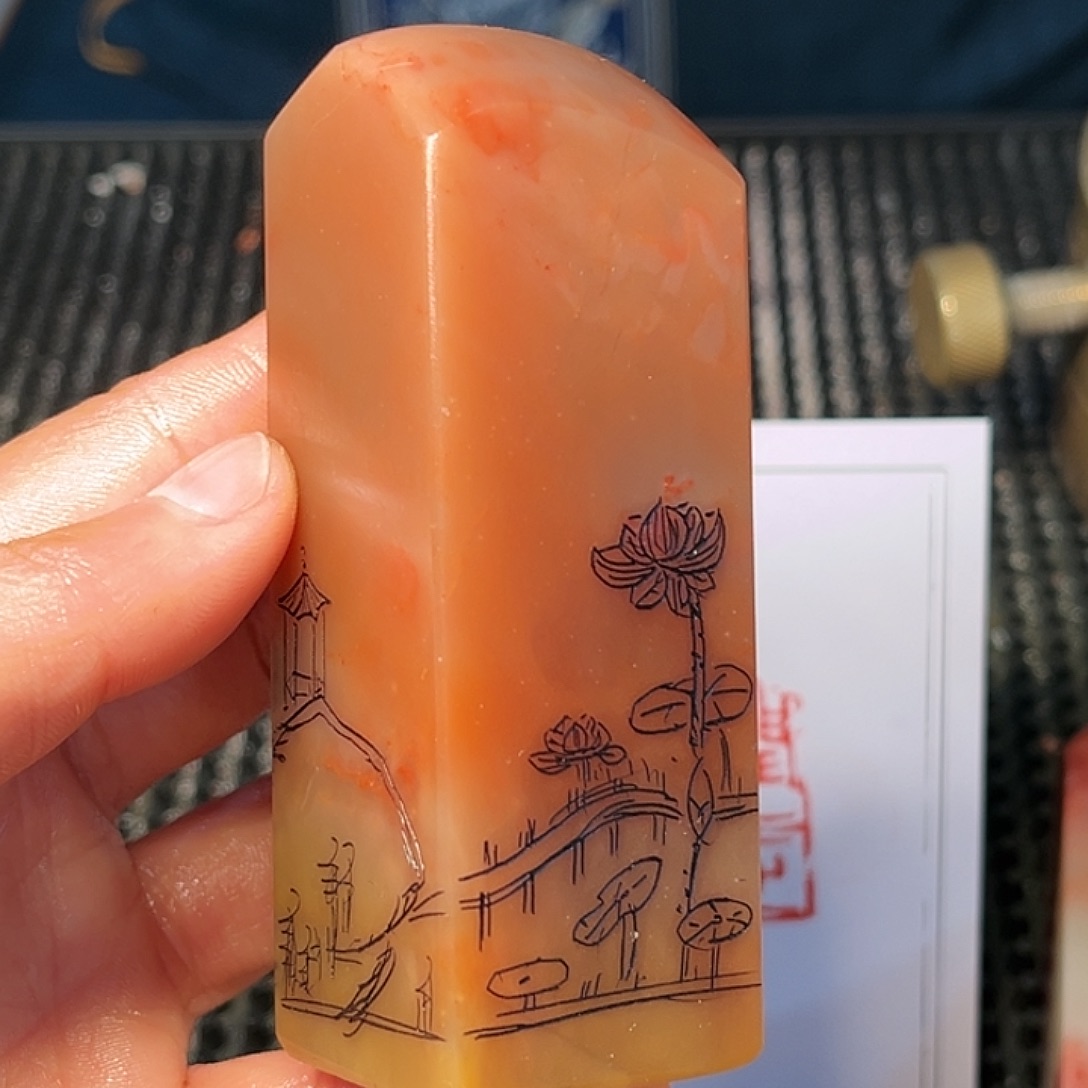 寿山石印石这个我都看出来这