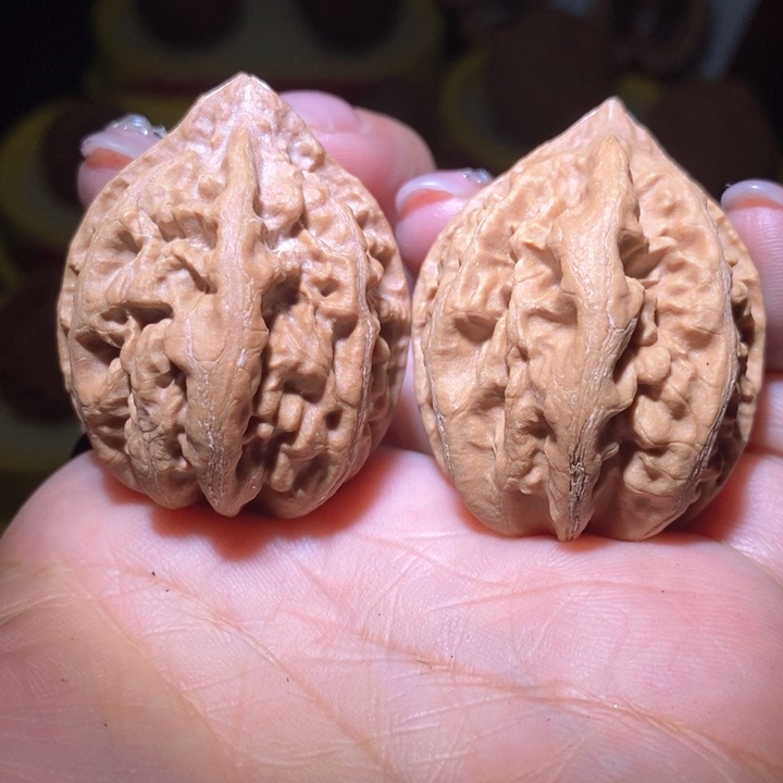 文玩核桃把件东北野生楸子小美9 1