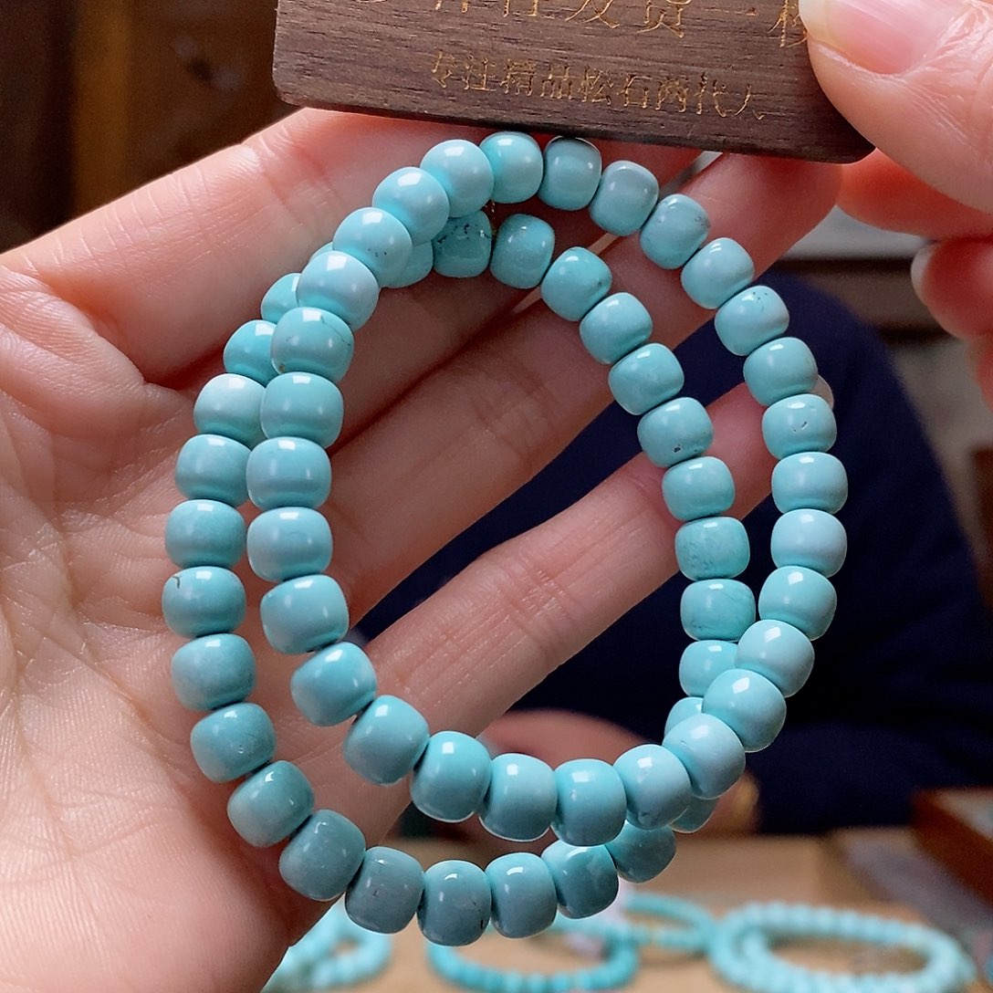 绿松石珠宝奇石未镶嵌