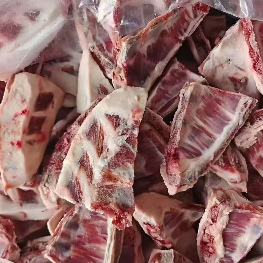 羊排尖羊排块羊胸口骨炖汤熬骨慢烤补钙脆骨