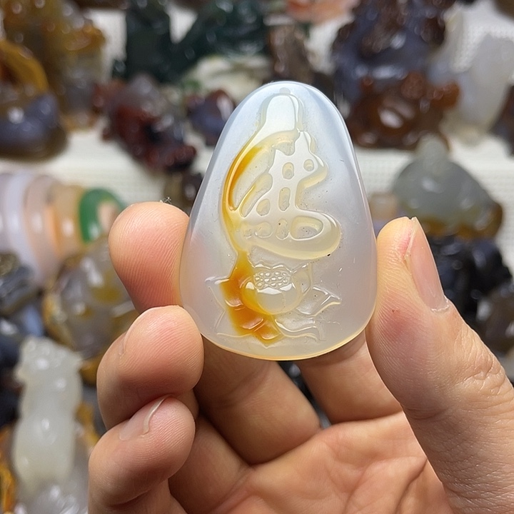 玛瑙/玉髓饰品未镶嵌