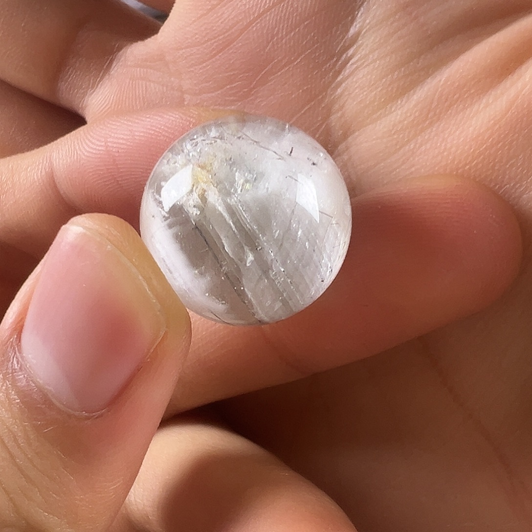 水晶手串未镶嵌天然水晶手串单珠