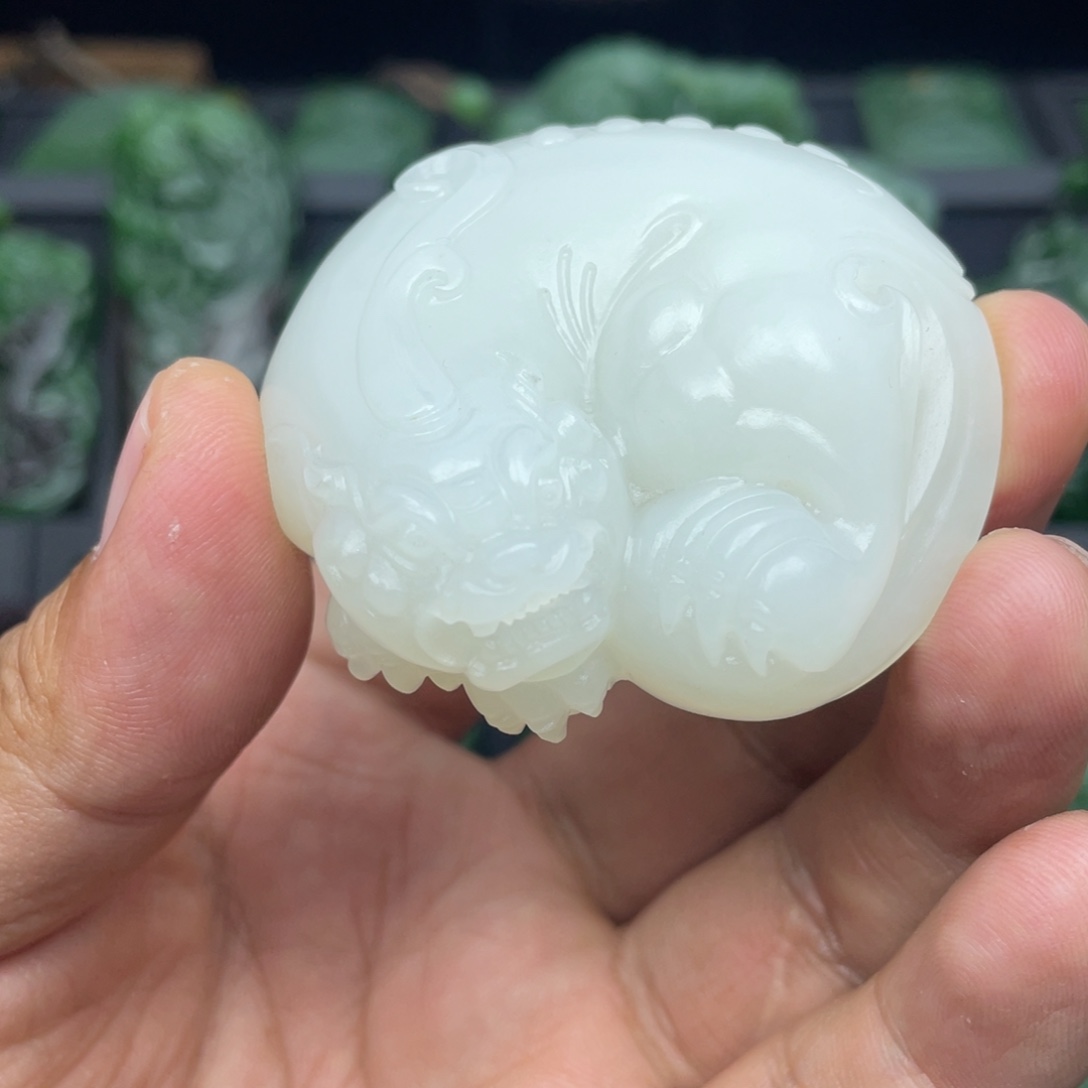 和田玉颈饰未镶嵌王*景