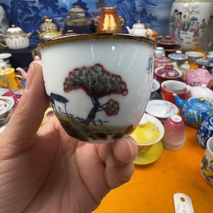 摆件景德镇瓷器老厂瓷49