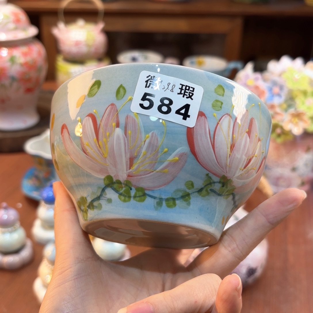 景德镇手绘高温釉下彩陶瓷茶具