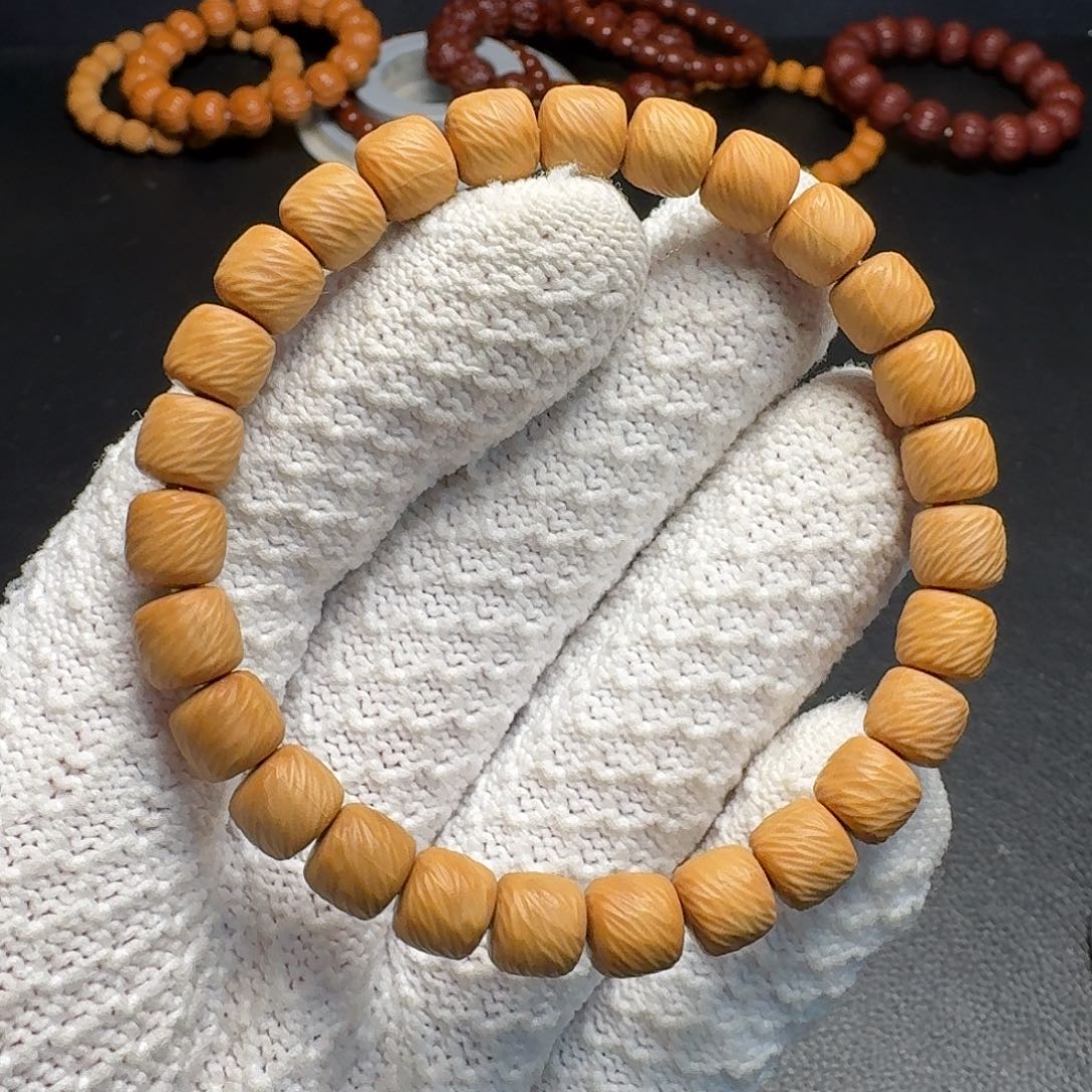 猴头核桃手串道珠云锦反油款