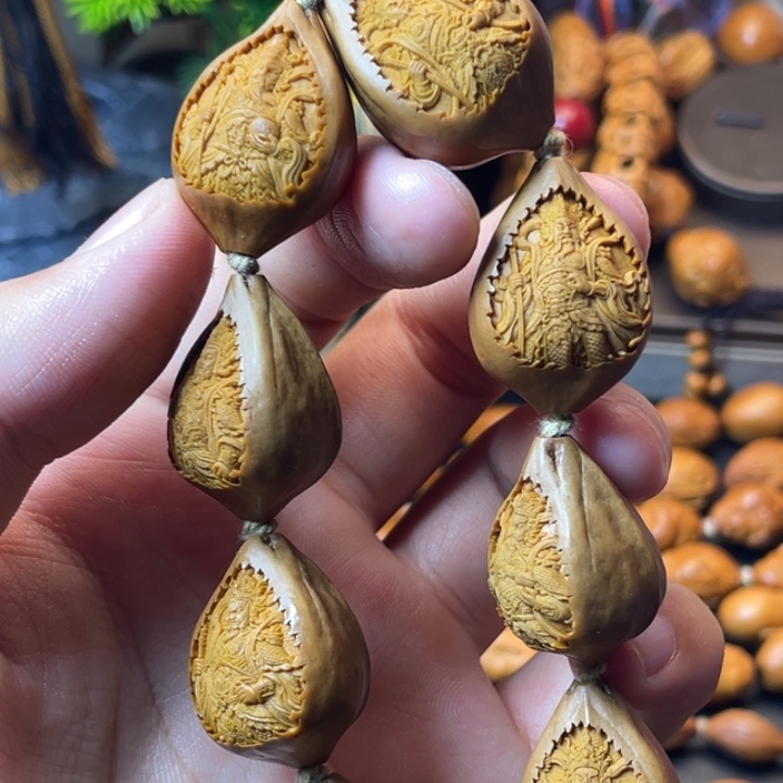 橄榄核手串/手链财神