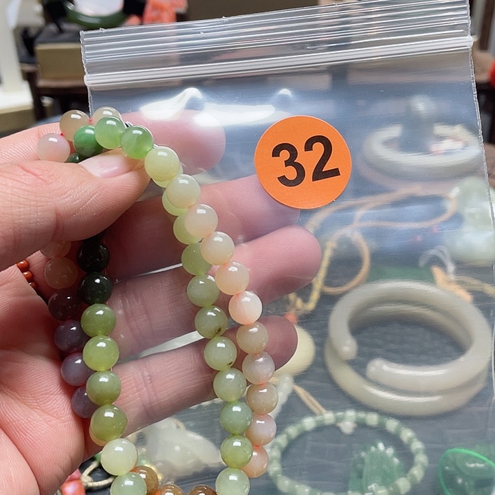 白玉菩提吊坠修*手串