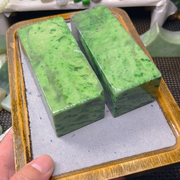未镶嵌和田玉珠宝半成品伟***i
