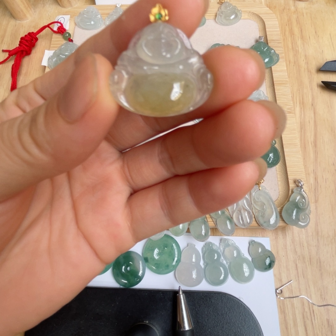 颈饰未镶嵌翡翠翡翠