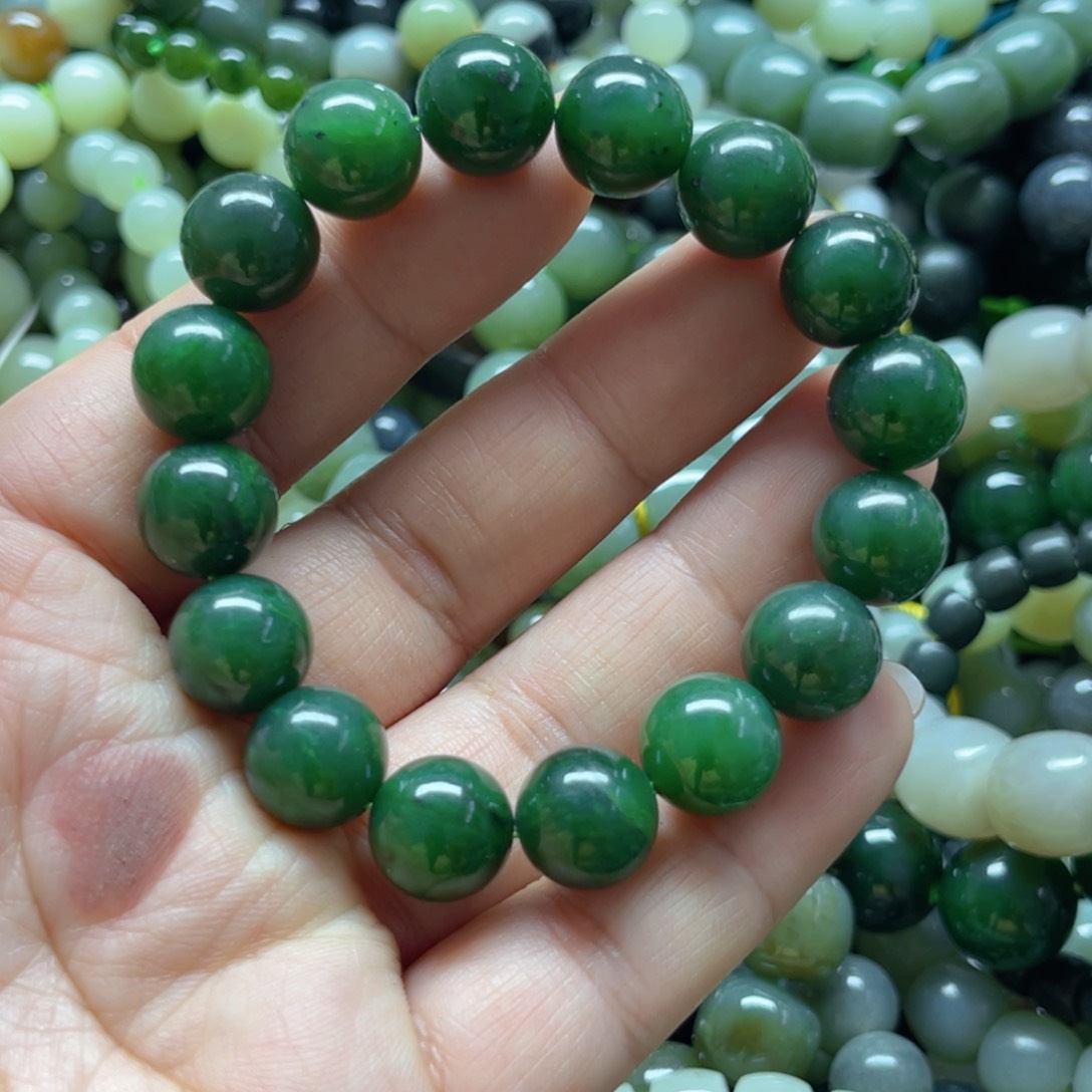 和田玉手链未镶嵌