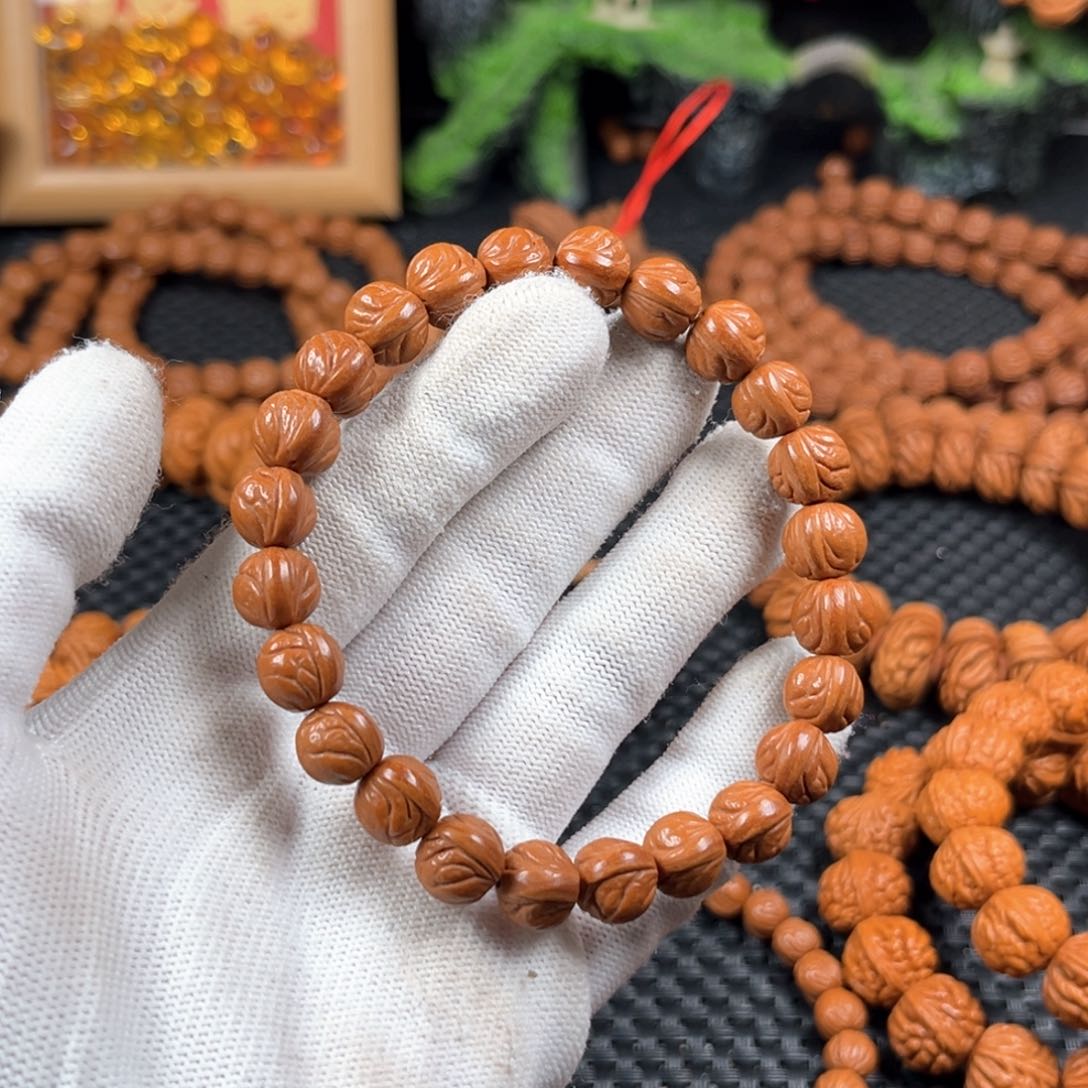 【闪购商品】桃核手串酒***?W12号链接手串