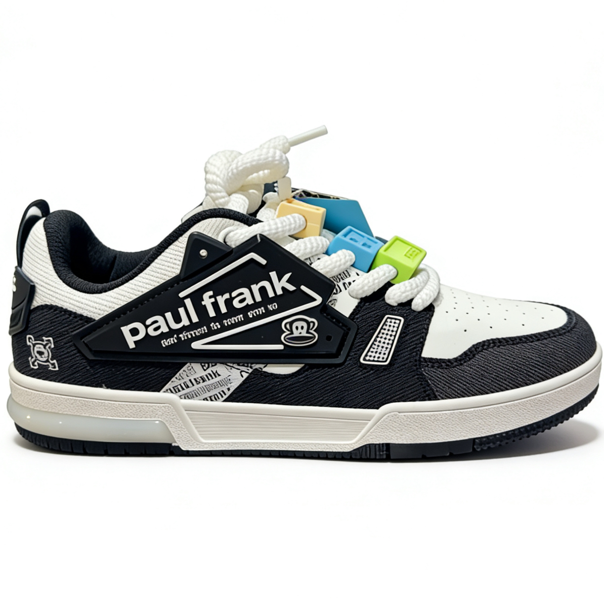 paul frank/大嘴猴休闲百搭透气防滑时尚耐磨男低帮板鞋 3